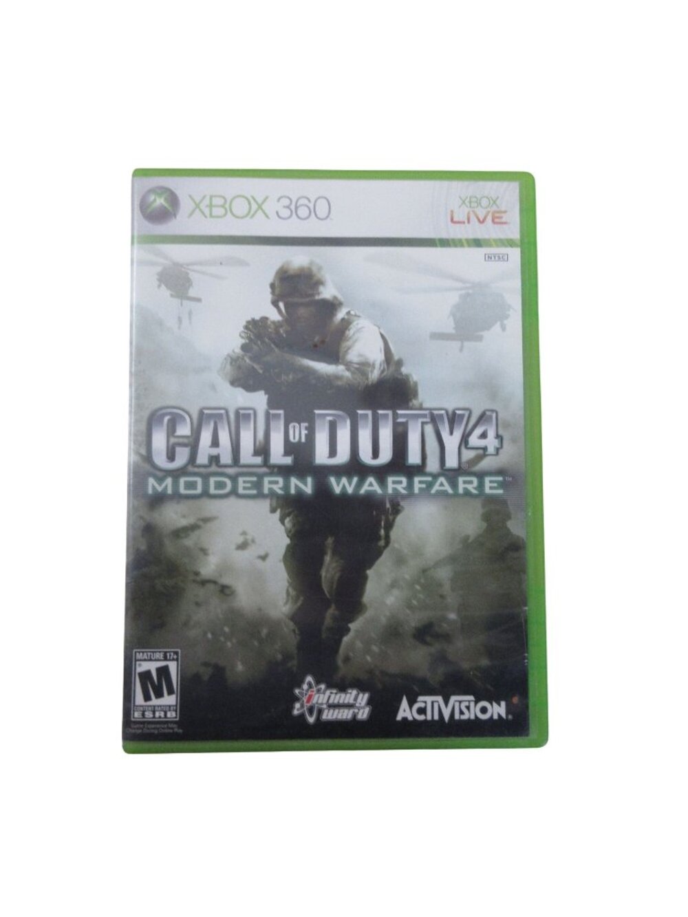 Call of Duty 4: Modern Warfare (Microsoft Xbox 360, 2007)  - No Manual